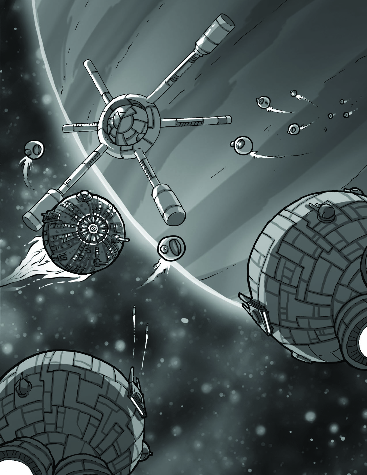 Renner Station space battle